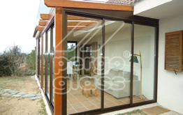 Cerramientos de Cristal de jardin