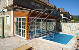 Cerramientos de Cristal de jardin