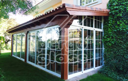 Cerramientos de Cristal de jardin