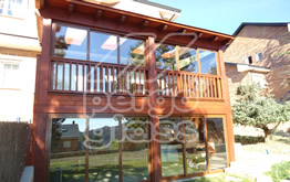 Cerramientos de Cristal de jardin