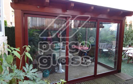 Cerramientos de Cristal de jardin